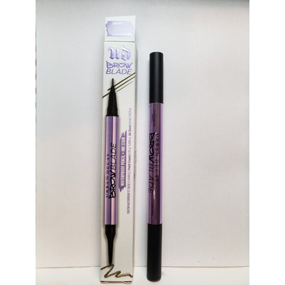 URBAN DECAY  BROW BLADE WATERPROOF PENCIL + INK STAIN Brown Sugar New In Box - Picture 1 of 7